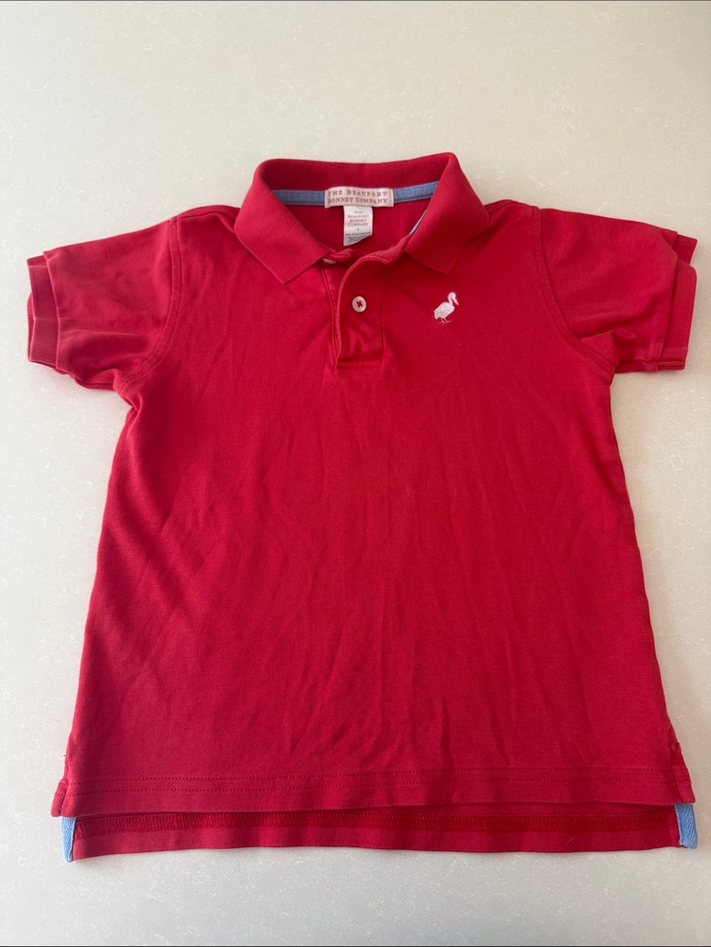 Boys TBBC Red Polo